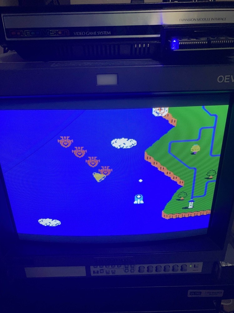 ColecoVision Super Generic Module TTL version, SGM w blue LED & Case