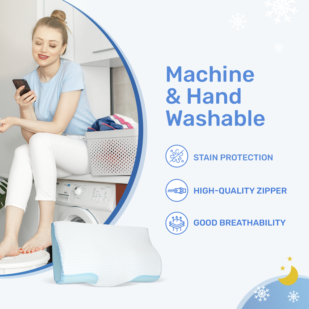 ~ Derila® ~ King Size Cooling Pillowcase. Optimal Temperature Control