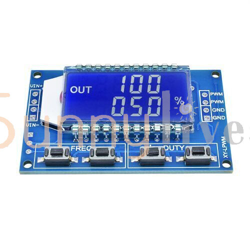 10 Pieces PWM Pulse Frequency Duty Cycle Square Wave Adjustable Signal Generator