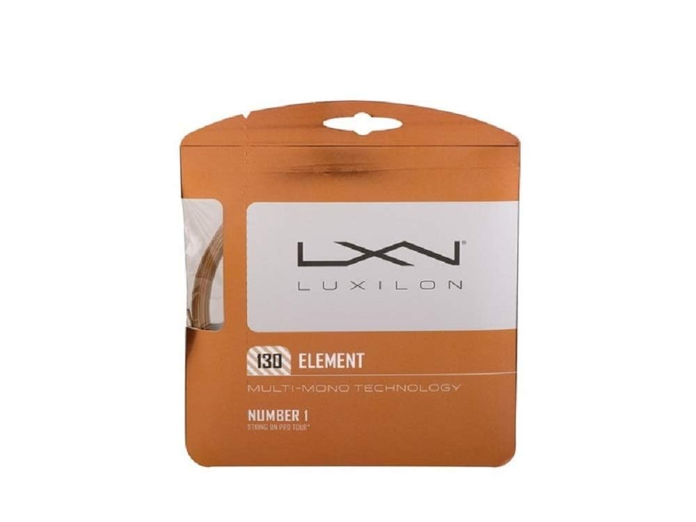 HighPerformance 130 Tennis String Set Durable, Flexible, Bronze Color