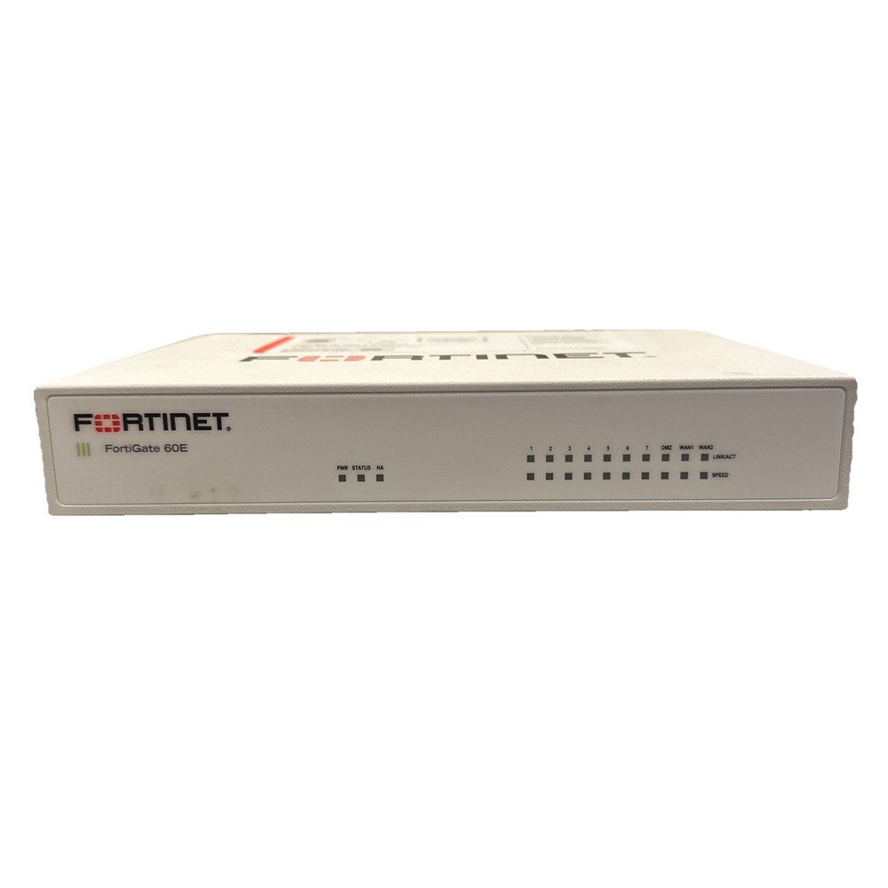 FORTINET FortiGate 60E FG-60E Network Security Firewall