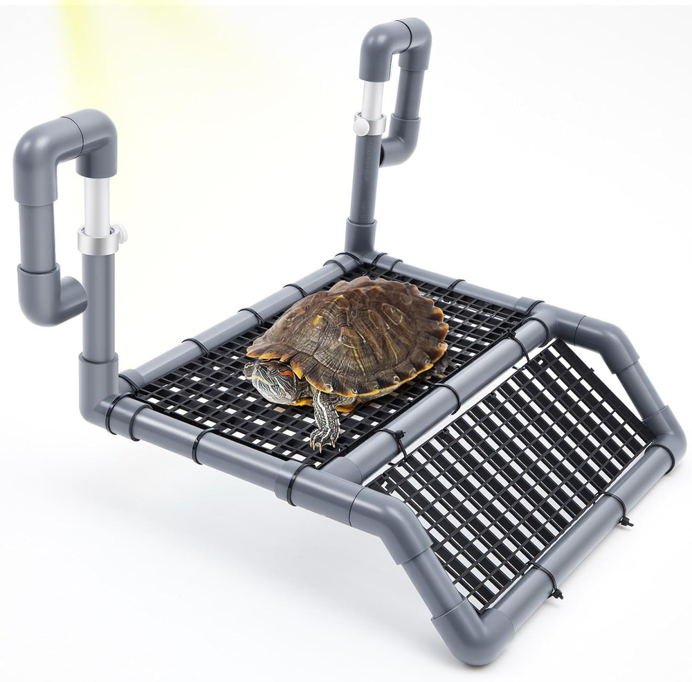 Chunful Adjustable Extra Large Turtle Basking Platform, Wider Hanging Dock