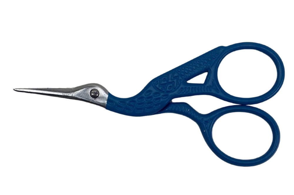 Lori Holt - Denim Needlepoint-tip Stork Scissors