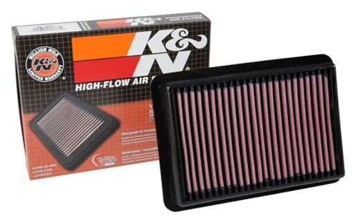 High-Flow Original Lifetime Engine Air Filter: Increase Power: Premium,