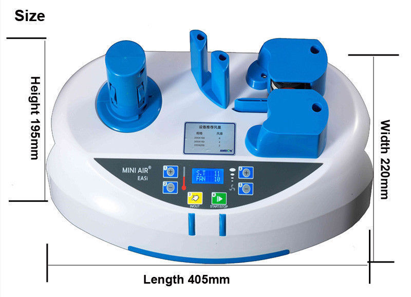 Mini Air Easi Air Cushion Wrap Machine Tabletop or Air Pillow Packaging Bag Roll