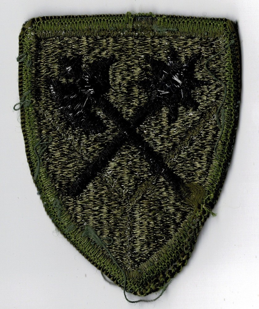 US Army 194th Armored Brigade subdued SSI patch