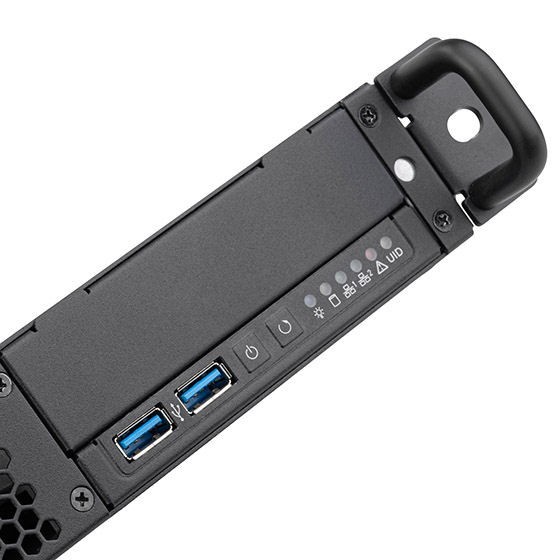 Silverstone SST-RM100 Compact 1U Rackmount Chassis