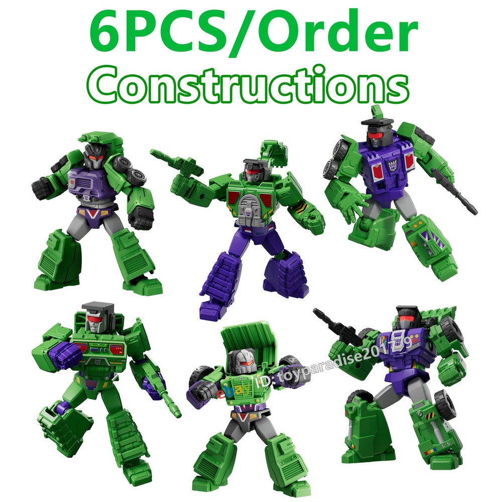 Blokees Transformers Defender Version Devastator Vehicle Constructicons