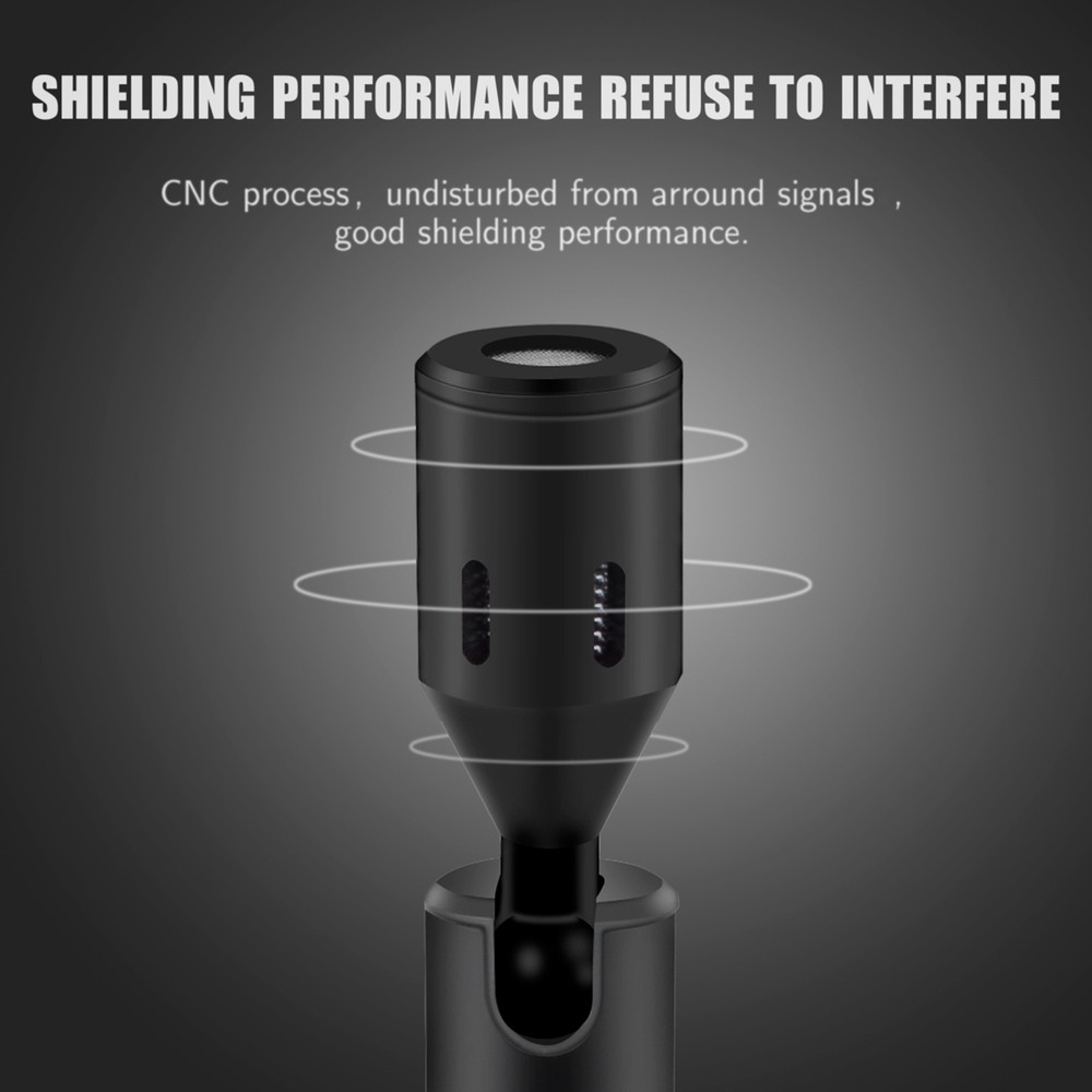 Mini Plug-in Smartphone Microphone Mic Cardioid Pickup Type-C B2E6