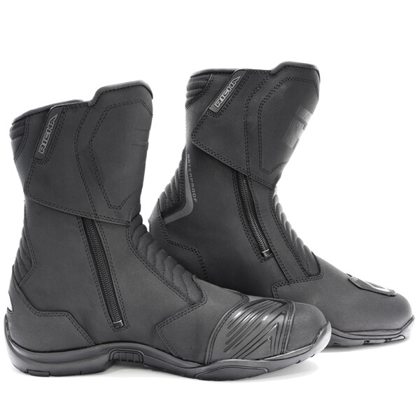 Richa Nomad EVO Short Waterproof Motorcycle Boots - Black