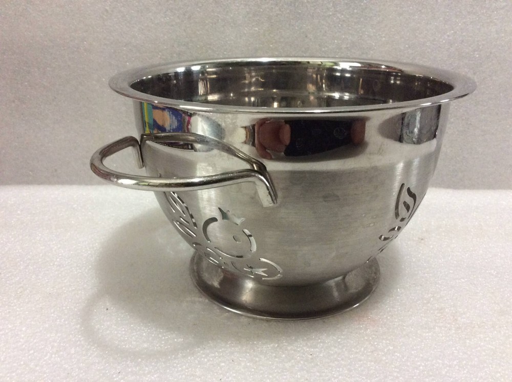 Decorative Small Stainless Steel Kitchen Colander Strainer