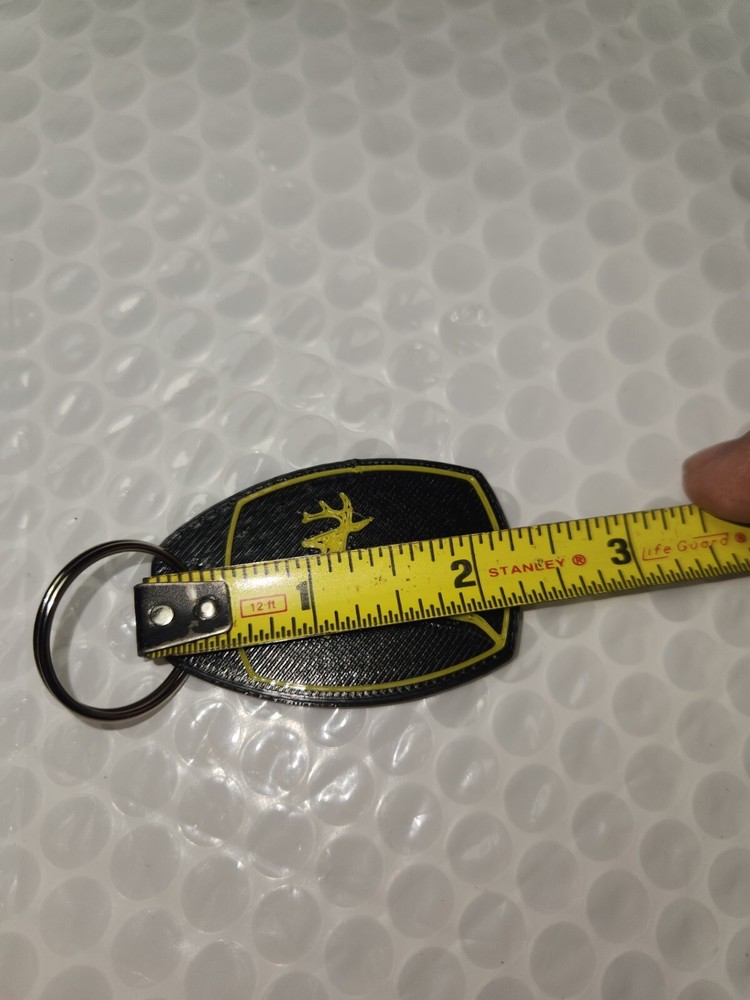John Deere Custom 3d Printed Key Chain's