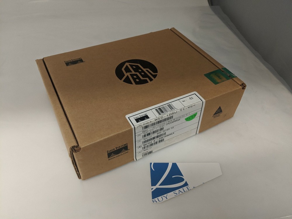 New Cisco WIC-1DSU-T1-V2 WAN Interface Card Open Box