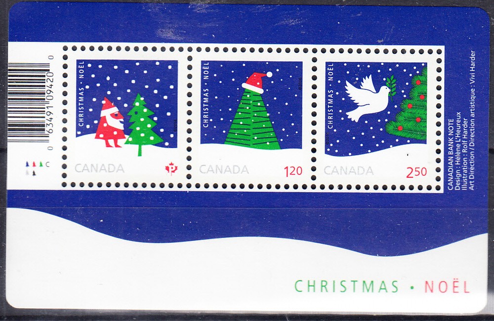 W CANADA 2954 CHRISTMAS