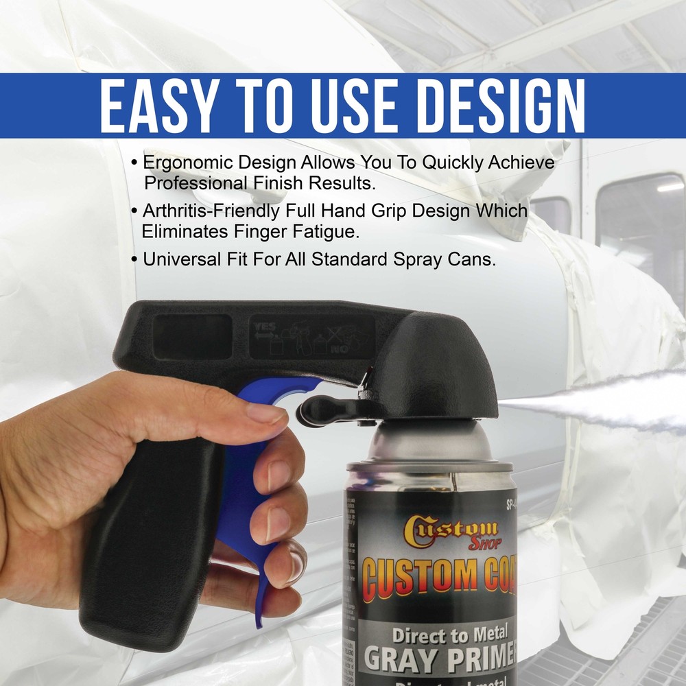 Master Airbrush Instant Aerosol Trigger Handle 2 Pack - Attach to Convert Spray