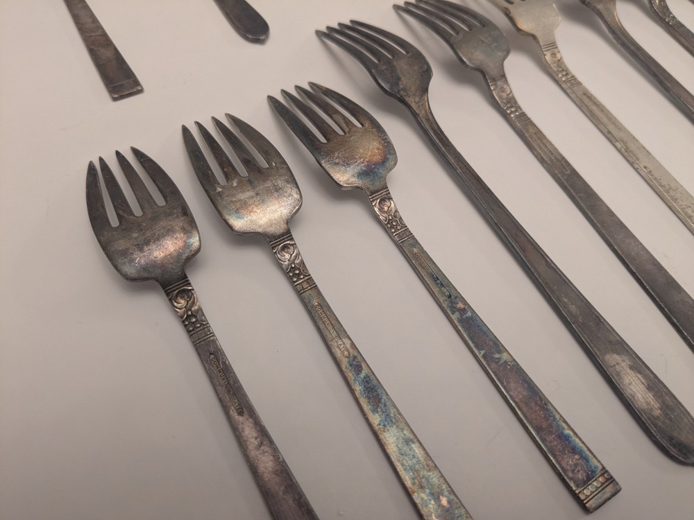 Vintage Community Silverplate Silver Plate Oneida Flatware Set Lot
