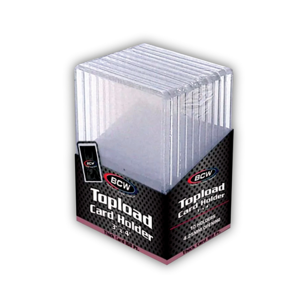 Top Loaders (168 pt Thickness) - 10 Pack