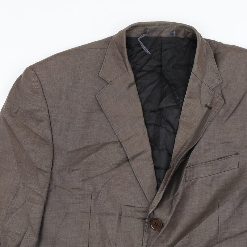 NEXT Mens Brown Wool Blend Blazer Size L