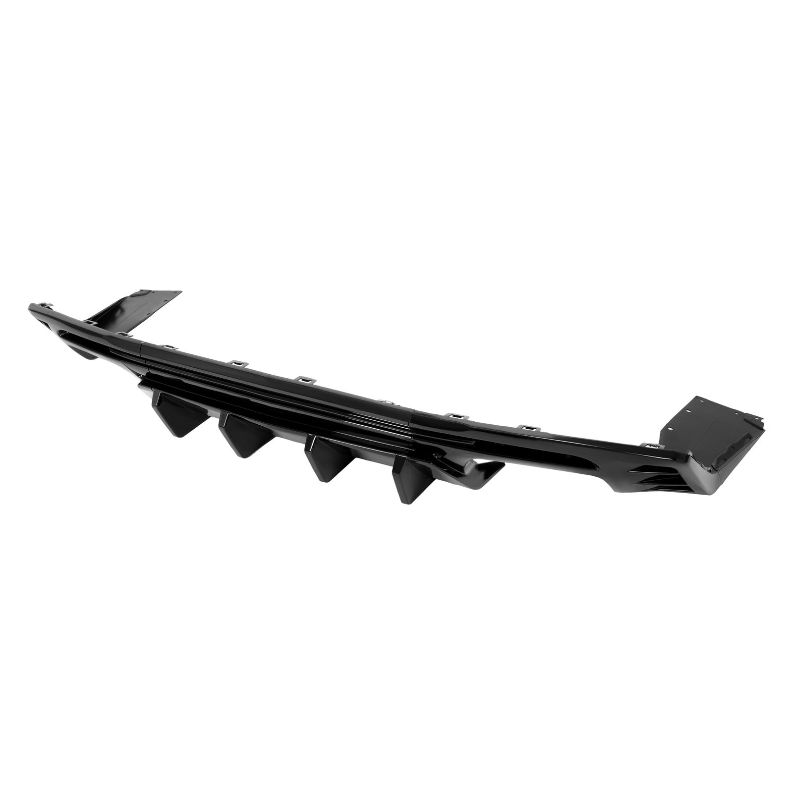 Fits 2016-2024 CHEVY CAMARO SS LT1 LS Rear Bumper Lip Diffuser Glossy Black