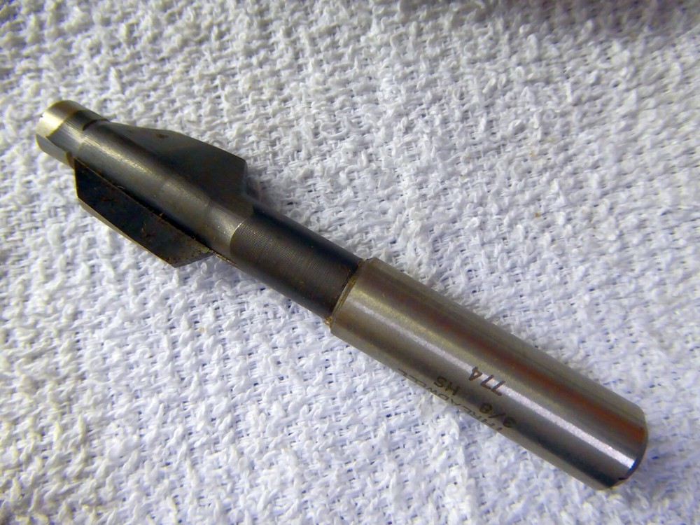 NOS Threadwill 3/8" Counterbore for 82° Flat Head Machine Screws