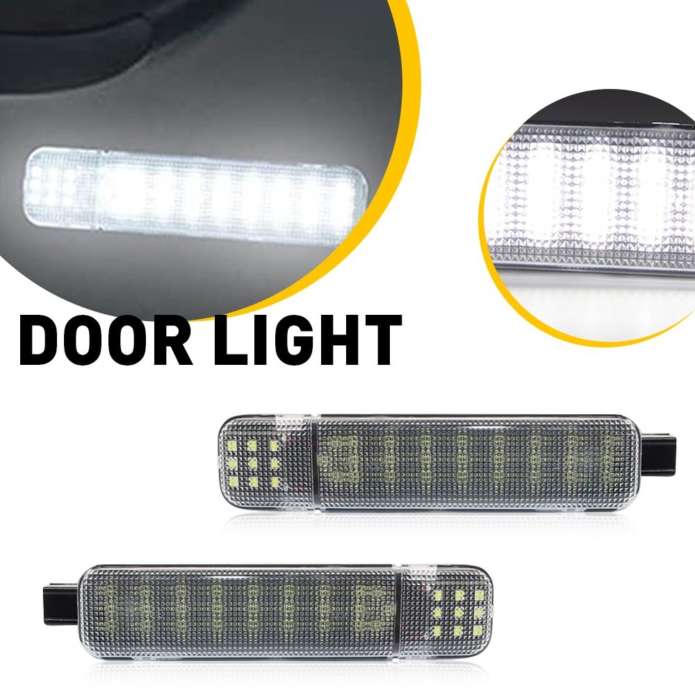 4PCS LED Door Courtesy Light For Silverado Suburban Chevy Tahoe GMC Yukon Sierra