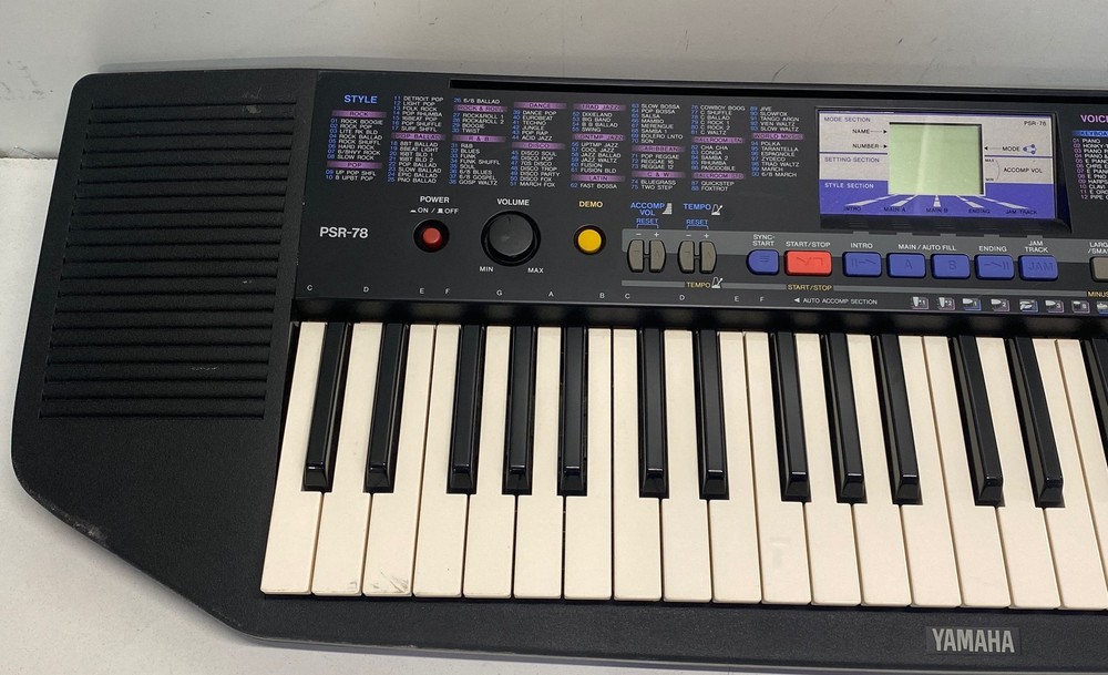 Yamaha Electronic Keyboard PSR-78