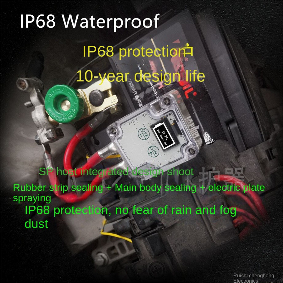 Car Battery Disconnect Power Cut Off Master Kill Switch Isolator Remote Control