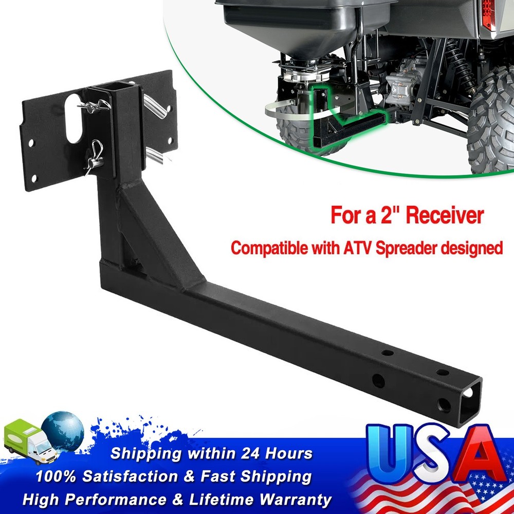 2" Receiver Hitch Mounting Bracket 5301901 For ATV Dry Material Spreader Fast US