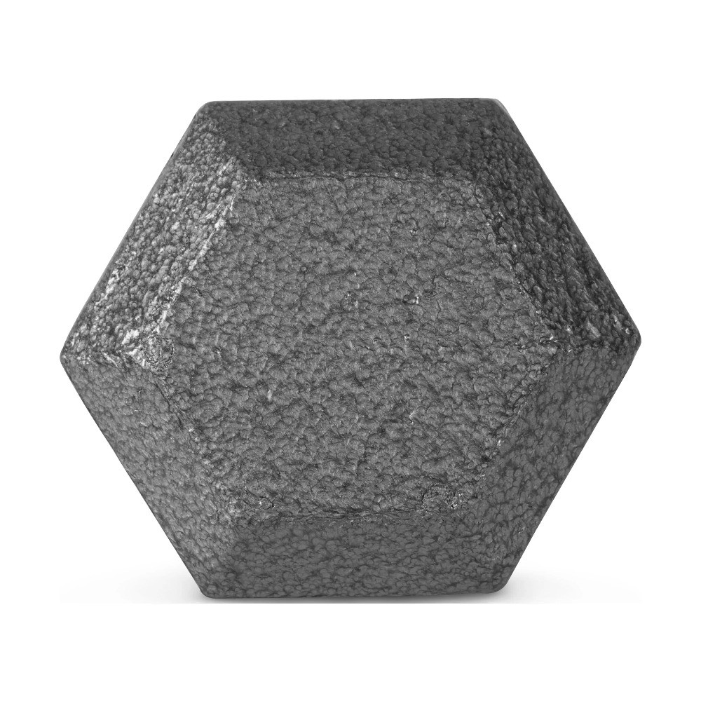 8lb Cast Iron Hex Dumbbell, Single