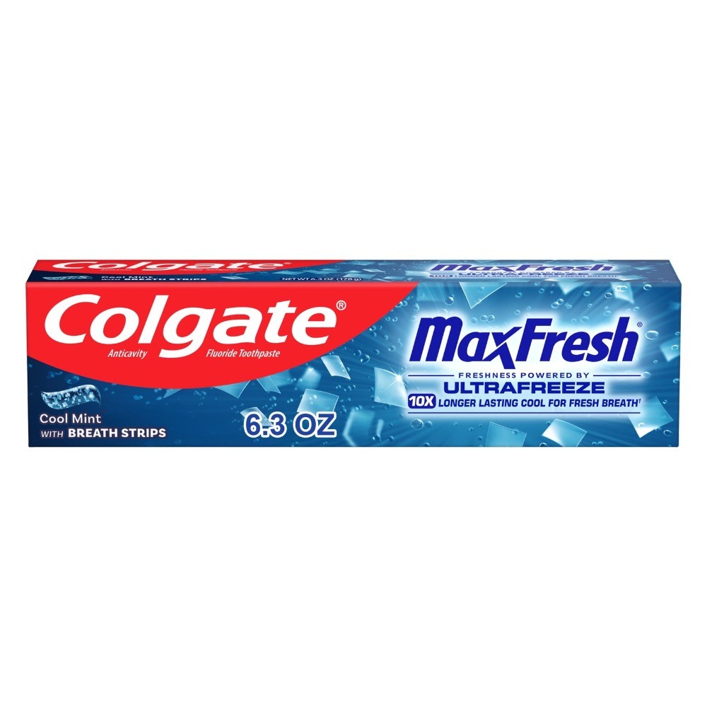 MaxFresh Cool Mint Toothpaste, 6.3 oz