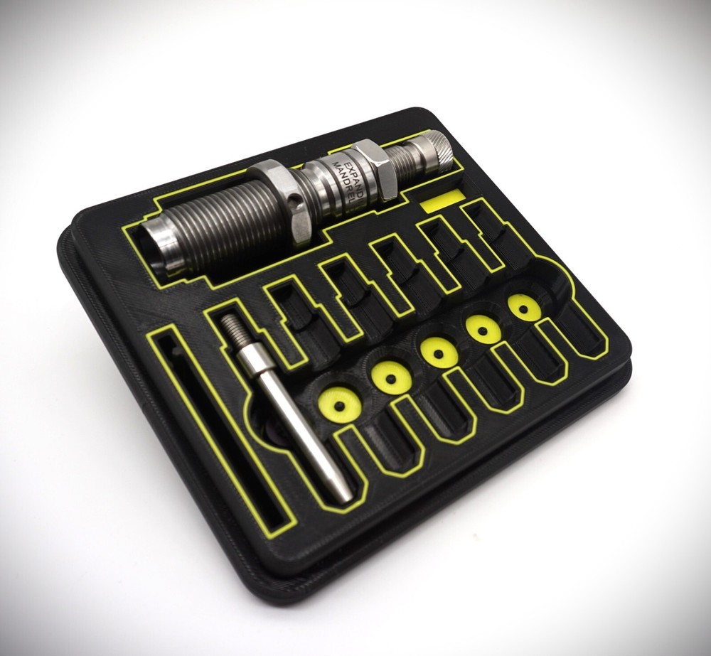 L.E. Wilson Expanding Mandrel Die Storage Case.