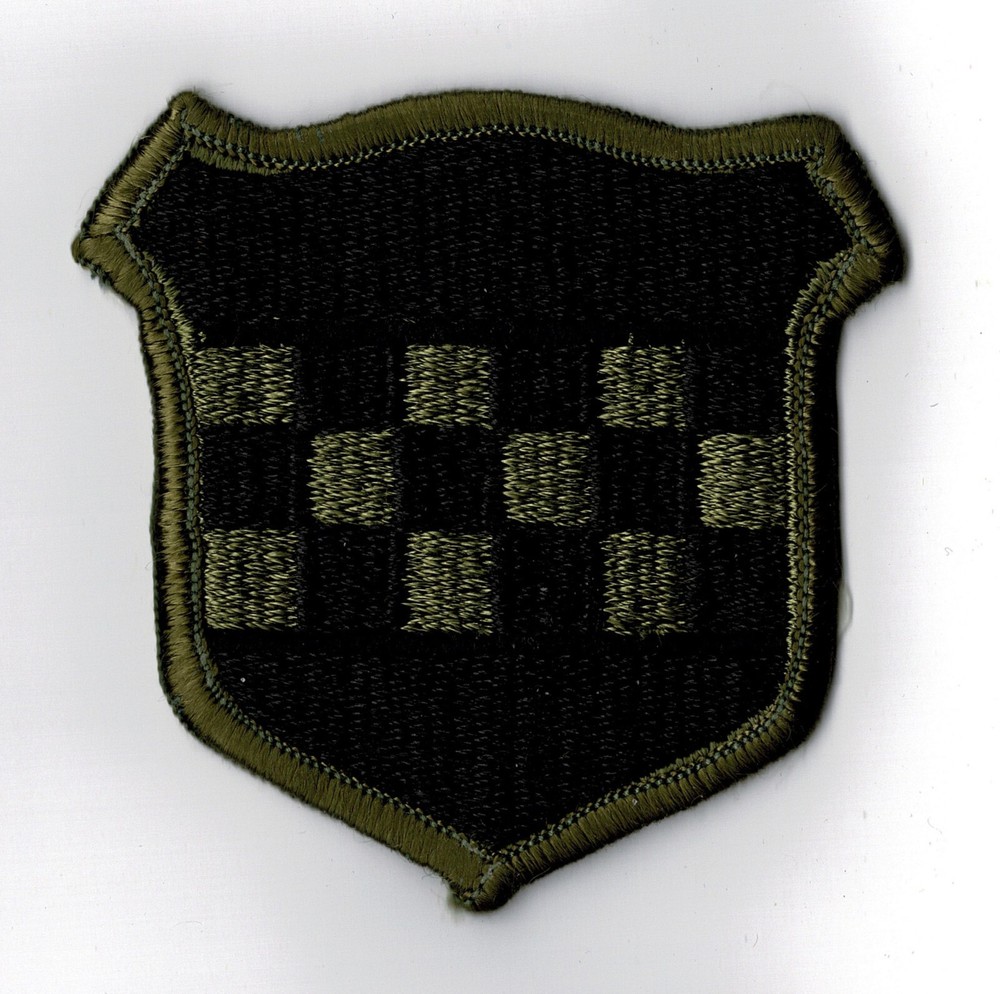 99th Infantry Division SSI patch subdued