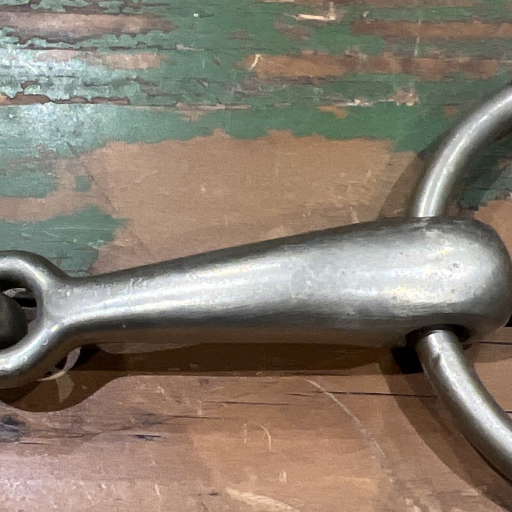 HS Herm Sprenger Never Rust Loose Ring Snaffle Bit 5 1/2 See Description