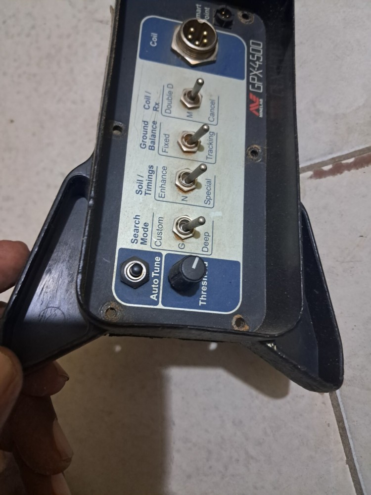 Minelab GPX4500 Front Control Panel