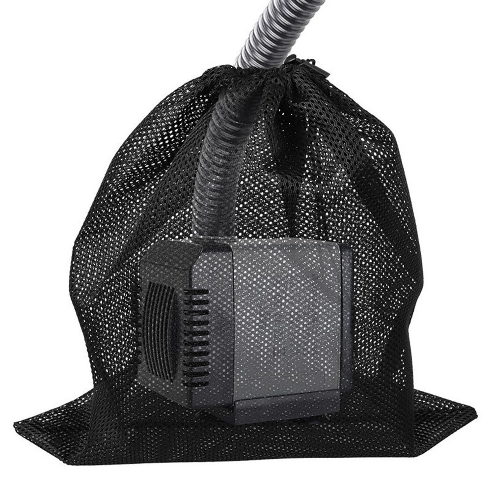 New Practical Water Pump Filter Nets Accessories Barrier Black Filter Bag