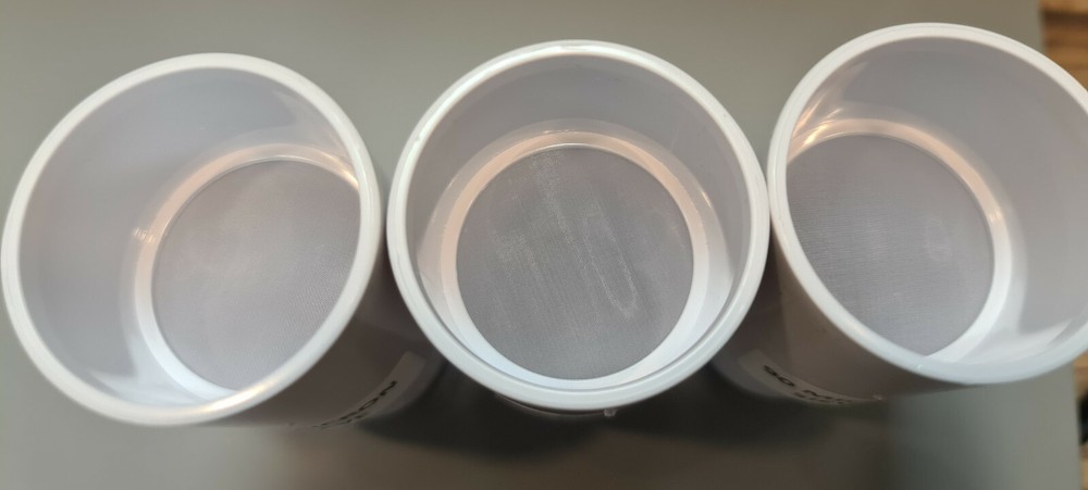 NYLON MICRON MESH STACKABLE SIEVE, FOOD GRADE STRAINER, HOME BREW, FILTER, WINE