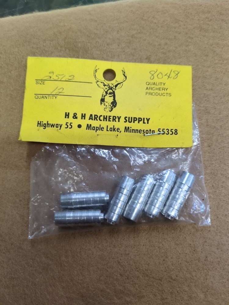 Inserts For Aluminum Arrows 2512