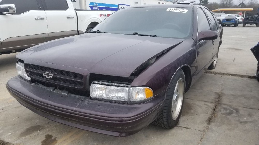 96 CHEVY IMPALA SS FRONT RADIATOR CORE SUPPORT