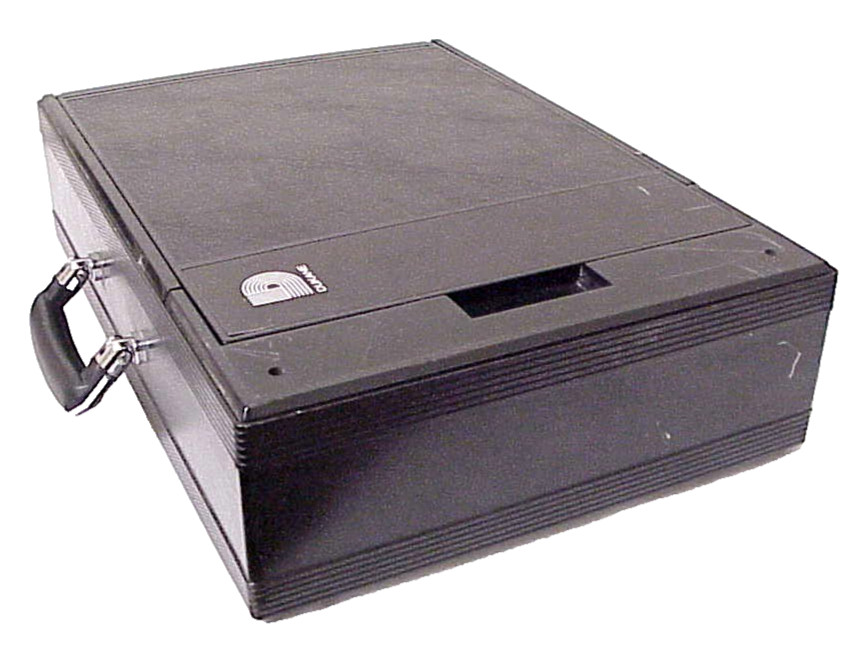 DUKANE AUDIO VISUAL DIVISION PORTABLE OVERHEAD PROJECTOR MODEL 28A600 BLACK
