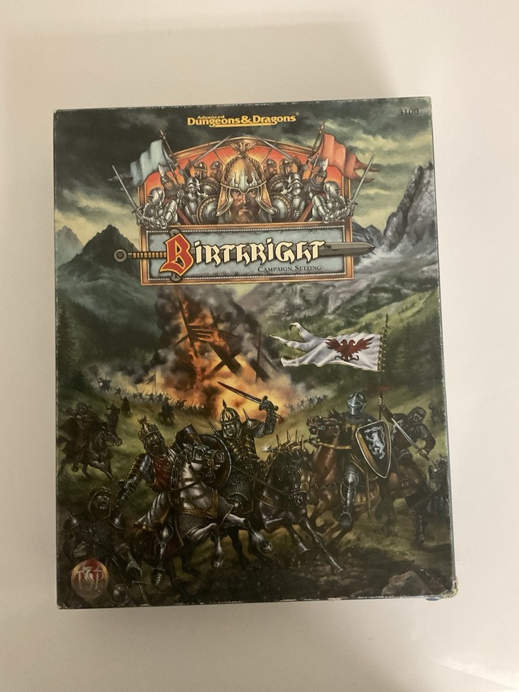 Adv D&D 3100 Birthright Campaign Setting