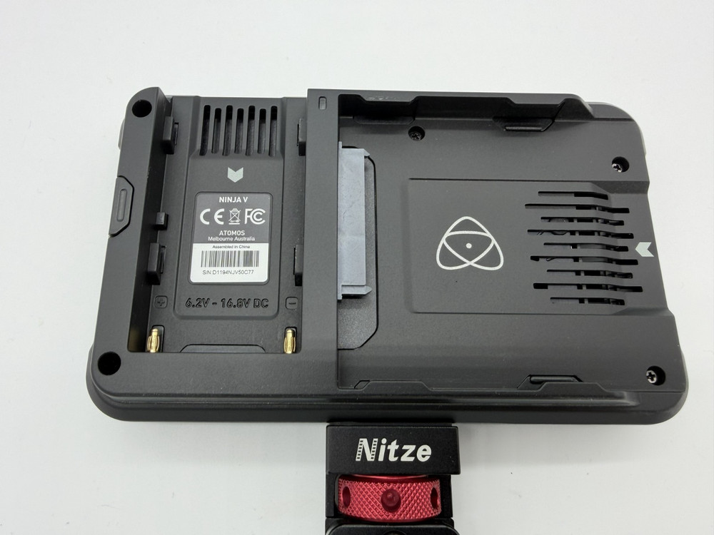 Atomos Ninja V 5" 4K HDMI Recorder + Connect (AriGlu Module) + ProRes RAW