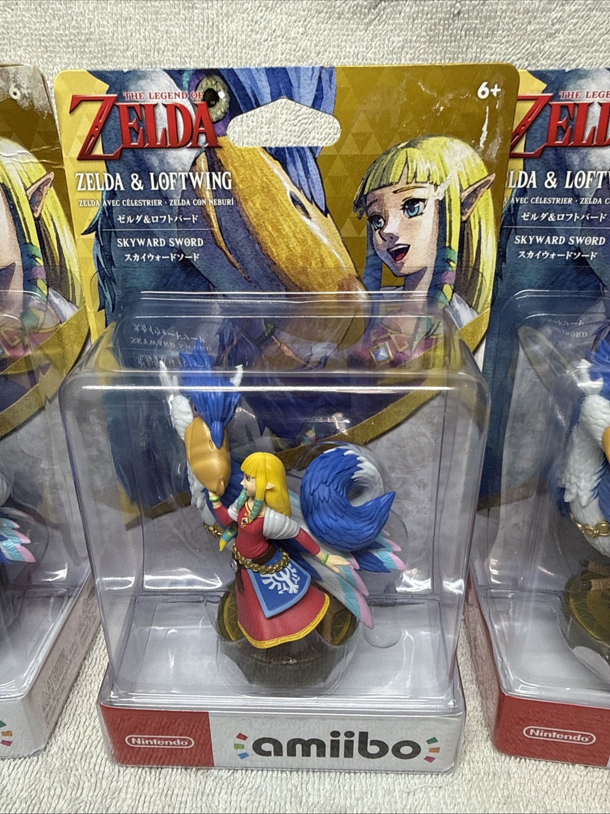 Zelda & Loftwing Amiibo Figure - The Legend of Zelda Skyward Sword