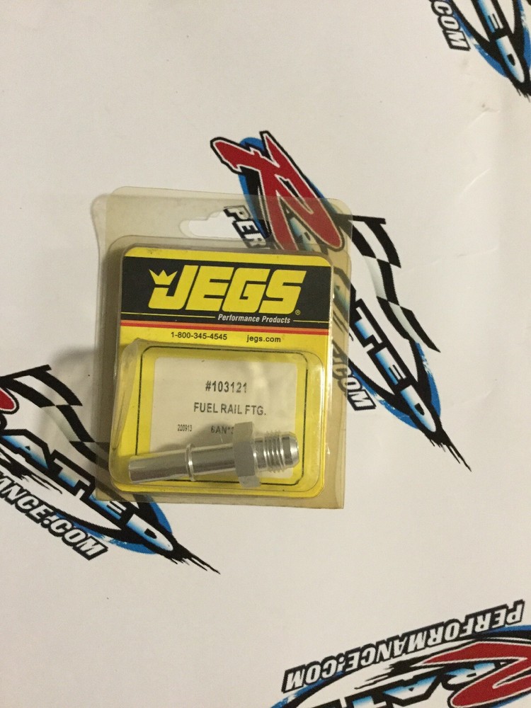 JEGS 103121 Fuel Rail Fitting