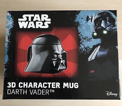 Star Wars 3D Darth Vadar Character Mug