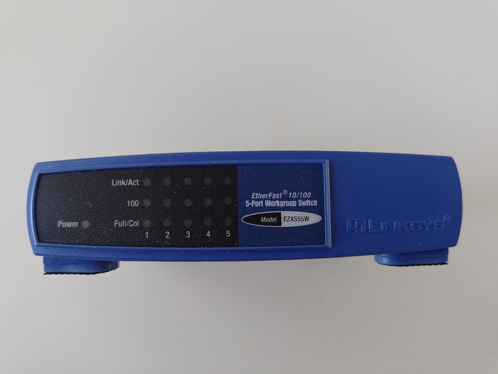 Linksys EtherFast (EZXS55W) 5-Ports External Switch