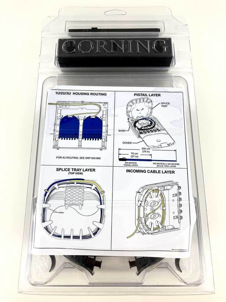 Corning CCH-CF - CCH Termination Cassette, Field Termination, NEW!