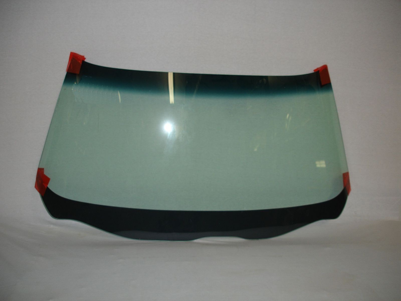 Windshield Glass 1973-1977 Chevy Corvette Coupe and Convertible Green Shade Band