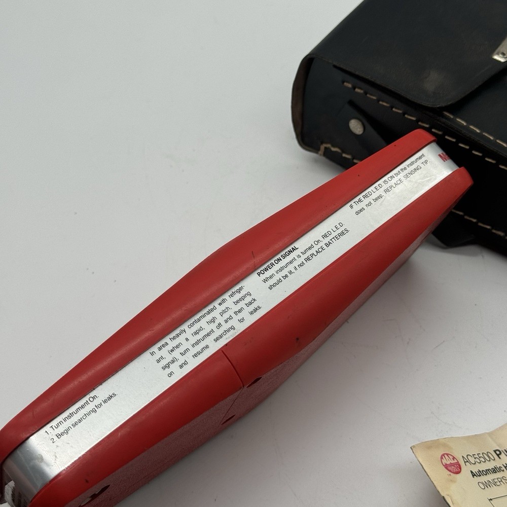 Mac Tools AC5650 Automatic Pump Style Halogen Leak Detector With Case