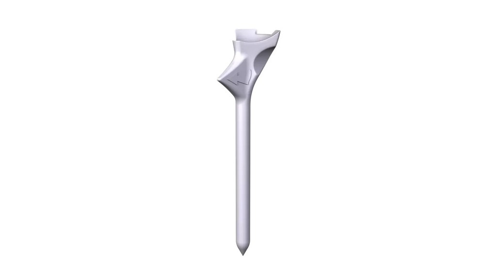 FLIGHTPATH 8 Pieces Premium 2 3/4" Golf Tees Durable Plastic Golf Tees - White