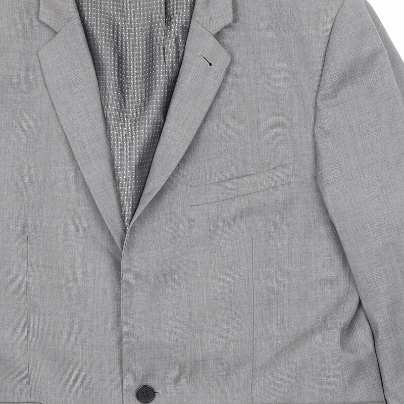 NEXT Mens Grey Wool Blend Blazer Size 40 Reg